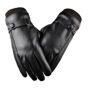 Gants tactiques en cuir synthétique conçus pour un travail professionnel avec des zones d'adhérence améliorées et un contrôle de stabilité élevé - Product Image 1