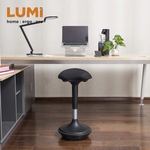 Altura ajustable Wobble Leaning Sit Stand Taburete Silla Taburetes y otomanos - Product Image 3