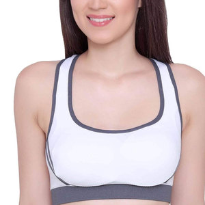Soutien-gorge de sport extensible sans coutures pour la course, le yoga, le fitness, séchage rapide, uni, léger et respirant, options grandes tailles - Product Image 1