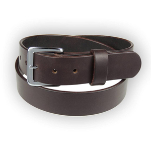 Ceinture pour homme en cuir véritable de vachette de haute qualité, nouvelle mode, vente en gros, personnalisable, avec boucle en laiton massif - Product Image 2