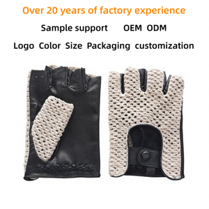 Flame-Retardant Genuine Goat <b>Sheepskin</b> Leather Safety Driving <b>Gloves</b> for <b>Men</b> Soft Touch Design Smooth Fit Pull-On Closure - Product Image 4