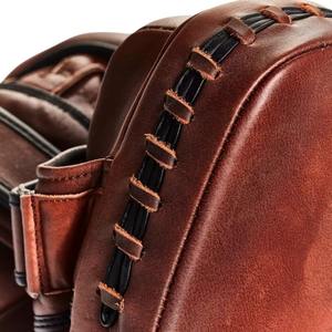 Pads de frappe en cuir durables de haute qualité, fabrication directe d'usine, OEM, design personnalisé avec votre logo, pour l'entraînement professionnel de boxe. - Product Image 4