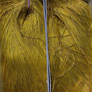 Navia Luxury Gold Check Purl Bullion French Wire Rough Gold Purl Bullion Gold Work French Coil Water Resistant Eco-Friendly - Product Image 5