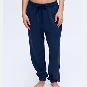 Pantalon de survêtement ample à jambe droite, nouveau style, 100% coton, pantalon de survêtement jogger, logo personnalisé, pour hommes - Product Image 6