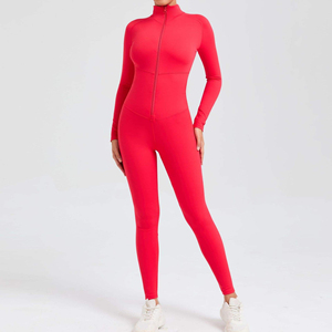 Traje de Neopreno de Celda Abierta con Cremallera en el Pecho, Almohadillas Reforzadas en las Rodillas, Manga Larga para Buceo en Agua Fría y Pesca Submarina para Mujer - Product Image 6