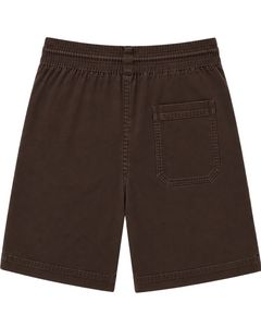 Customized Dark Brown <b>Men</b> Casual Bermuda <b>Shorts</b> Summer Drawstring Beach <b>Shorts</b> Lightweight Relaxed Fit Cotton Blend <b>Shorts</b> - Product Image 2