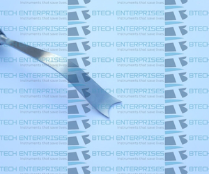 Mueller Type Orthopedic Retractor with <b>Forked</b> Femoral Hip Dislocation Lever 28mm ACL PCL Shoulder Stainless Steel Material - Product Image 2