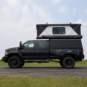 Cubierta Rígida de Aluminio con Estructura en X Integrada para Camioneta, Tipo Pop-Up, para GMC <span class=keywords><strong>Sierra</strong></span>, Ford F150, Toyota Tundra, Overland - Product Image 1