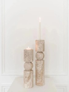 Star Crafts India Branded Handmade New Stylish Eco-Friendly Marble <b>Square</b> <b>Candle</b> Holder Artisan Home Decoration Christmas - Product Image 2