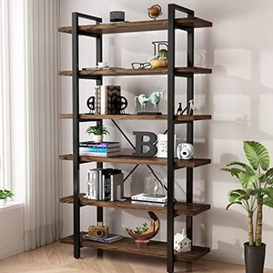 Teak Wood Minimalist Industrial Living Room Wall <b>Shelf</b> Stainless Steel Frame Storage Functions Wholesale Moradabad - Product Image 2