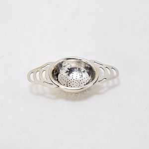 Stainless Steel Tea Strainer With Decorative Handles Polished Finish Reusable Classic Style Mesh Infuser - Product Image 6