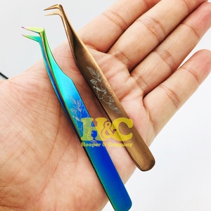 Nouvelle Arrivée Pince à Cils Multi-usage en Acier Inoxydable Durable pour Extensions de Cils en Vison, Personnalisable - Product Image 6