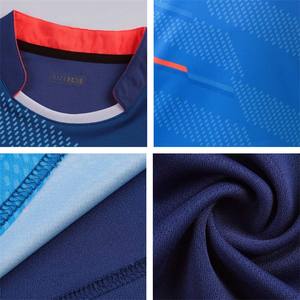 Factory Price Custom Plus Size Short Sleeve 100% Polyester Breathable Quick Dry <b>Badminton</b> Jersey Fashion Sublimation - Product Image 6