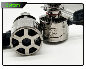 YUFING <span class=keywords><strong>DOT</strong></span> certificado 11000LM 6000K H3 H9 bombilla de faro LED 200W Kits de conversión de coche Ojos Led Para Auto <span class=keywords><strong>Super</strong></span> Bright Beam H7 H1 - Product Image 3