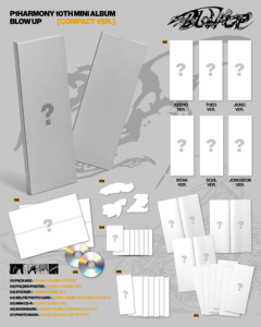 [Album original coréen] P1Harmony - BLOW UP (Version compacte) - Product Image 3