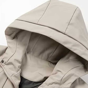 เสื้อแจ็คเก็ตและเสื้อโค้ทผู้ชายไซส์ใหญ่  แบบกันลม มีโลโก้  เสื้อกันลม  เสื้อแจ็คเก็ตกันลม  เสื้อแจ็คเก็ตสำหรับกิจกรรมกลางแจ้งแบบสั่งทำพิเศษสำหรับผู้ชาย คุณภาพดี - Product Image 3