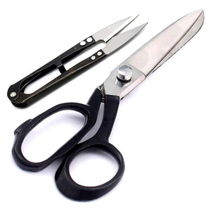Ciseaux de couture de précision, outil durable en acier inoxydable pour la découpe de tissus, le quilting et la couture - Product Image 1