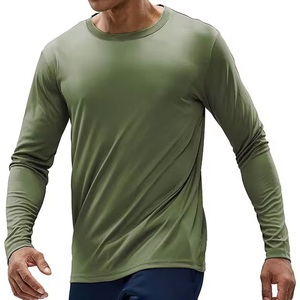 Maillots de pêche personnalisés à manches longues imprimés par sublimation pour hommes, protection solaire UPF50 en polyester, anti-UV, grandes tailles, t-shirts personnalisés - Product Image 4