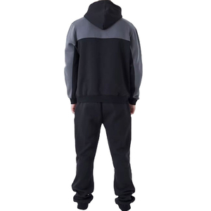 SELF INDUSTRIES Chándal de invierno unisex informal de secado rápido, de algodón lavado a la piedra de 360 g, con capucha y cierre de cordón en la espalda, personalizable - Product Image 4