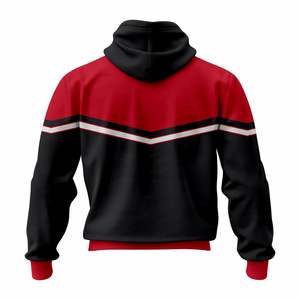 Sudaderas con capucha para hombre, logotipo personalizado, 100% poliéster y algodón, para deportes al aire libre, de alta calidad, con cremallera, corte regular, estilo urbano, OEM, ODM - Product Image 3