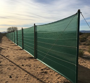 Windbreak <b>net</b> <b>Green</b> HDPE Shade <b>Net</b> Mesh UV Protection Fence Screen for Construction Sites - Product Image 1