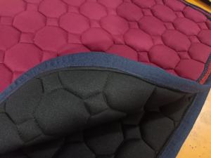 BRAND ZONE Almohadilla de silla de montar de algodón personalizada para equitación, con acolchado único, numnahs y mantas para silla de montar - Product Image 6