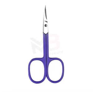 กรรไกรตัดหนังกำพร้าด้ามเคลือบสี 4 ชิ้น ชุดกรรไกรตัดเล็บสแตนเลสคุณภาพสูงสำหรับทำเล็บมือและเล็บเท้า - Product Image 2