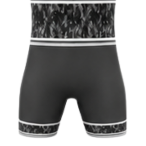 Singlet de Lucha Sublimado Negro y Gris para Hombre, Uniforme de Lucha Atlético Ligero de Poliéster, Ropa Deportiva para Entrenamiento y Alto Rendimiento - Product Image 6