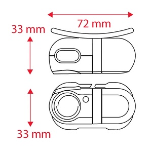 <span class=keywords><strong>2025</strong></span> nóng bán pin hoạt động đèn pha 120 <span class=keywords><strong>Lumens</strong></span> không thấm nước IPX4 đèn pha cho Cắm Trại Đi Bộ Đường Dài đi xe đạp dẫn đèn pha - Product Image 6
