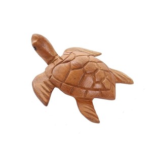 Juego de Esculturas Marinas de Madera de Teca Hechas a Mano - Diseño Tradicional Ecológico y Duradero de 24-32 cm - Decoración para el Hogar - Venta al por Mayor B2B - Product Image 4