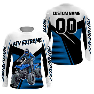 Camiseta de Motocross Rosa de Manga Larga para Hombre, Secado Rápido, Sublimada, para Carreras, Adulto, Todas las Temporadas - Product Image 2