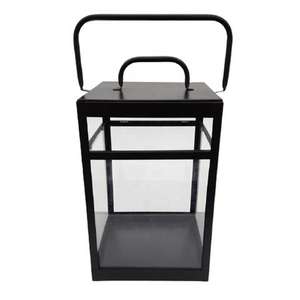 Lantern New Arrival Metal Candle Lanterns Best Quality Home <b>Decorative</b> Hanging Light for <b>Christmas</b> <b>Cheap</b> Price Black Finish - Product Image 1