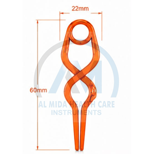 Al Mida Surgical <b>Instrument</b> 60mm x 22mm Manual Vascular Surgery Tool Ergonomic Design - Product Image 1