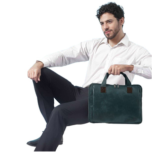 Sac pour ordinateur portable, imperméable, durable, design fin, pour les voyages d'affaires et le bureau, vente en gros, OEM, logo personnalisable - Product Image 2