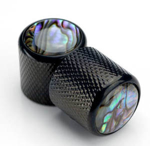 A40BB Electric Guitar with Black Knobs Real Abalone Shell Tops Made in Korea <b>Stringed</b> <b>Instruments</b> Parts & Accessories cop - Product Image 5