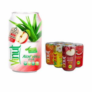 Bebida de Jugo de Aloe Vera VINUT 330ml, Fabricante Vietnamita, Bebida Sin Azúcar, Marca Privada OEM/ODM, Muestra Gratuita, Precio al por Mayor - Product Image 1