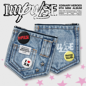 Xdinary-Heroes IMPULSE [DENIM POUCH Ver.]* กระเป๋าใส่ของแบบยีนส์ Xdinary-Heroes IMPULSE รุ่น DENIM POUCH มินิอัลบั้มชุดที่ 9 - Product Image 1