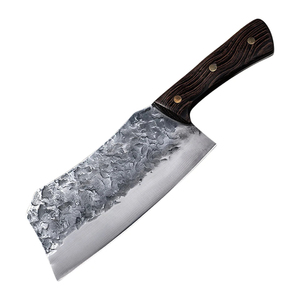 Couteau de boucher professionnel en acier inoxydable, couteau à découper la viande, manche en bois, couteau de boucher robuste, pour barbecue et cuisine - Product Image 4