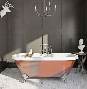 Baignoire en cuivre martelé à prix abordable, baignoire autoportante en cuivre martelé à prix incroyablement bas et abordable - Product Image 3