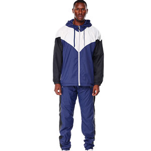 Conjuntos Deportivos para Hombre Talla Grande, Chaquetas con Cierre y Pantalones con Cintura Elástica, Conjuntos Deportivos Personalizados - Product Image 1