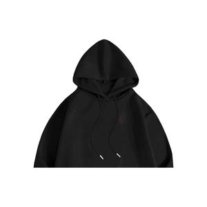 เสื้อฮู้ดดี้ผู้หญิงแบบสวมใส่สบาย ผลิตจากผ้าฝ้าย/ใยไผ่ สำหรับฤดูหนาว/ฤดูใบไม้ผลิ เป็นมิตรกับสิ่งแวดล้อม ระบายอากาศได้ดี กันลม  ลายนูน  ทรงหลวมไหล่ตก - Product Image 2