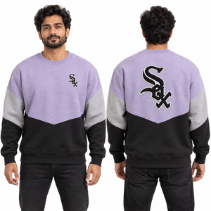 Sweat-shirt pour femme, broderie personnalisée, col rond, coupe décontractée, pull-over, fabrication OEM, vente en gros, poignets côtelés, toucher doux, manches longues, streetwear - Product Image 4