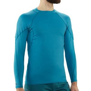 Maillot de bain à manches longues pour homme, protection solaire UPF 50+, anti-UV, séchage rapide, compression, sous-vêtement pour le surf, la natation et la plongée avec tuba - Product Image 4