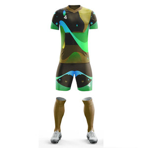 Nueva Ropa Deportiva Personalizada de Alta Calidad, Uniforme de Fútbol para Verano, Diseño Múltiple, Impresión Digital, Uniforme de Fútbol para Adultos - Product Image 2
