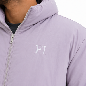 Unisex Custom Puffer Jacket Stand Collar Zipper Front Men's Jackets Windproof Casual <b>Winter</b> Outerwear Warm Cotton Padded OEM USA - Product Image 5