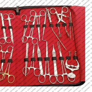 Juego de instrumentos básicos de cirugía plástica para profesionales, 28 piezas, kit de cirugía plástica de acero inoxidable, juego de herramientas de cirugía estética con certificación CE - Product Image 3