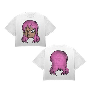 100% Cotton Shirt Women Boxy Cropped T Shirt 240 GSM Premium Cotton Soft Feel White <b>Graphic</b> Print Custom DTG Logo <b>Tee</b> - Product Image 6