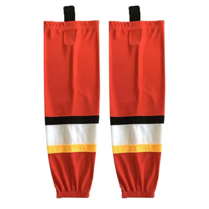 Wholesale Professional Unisex <b>Polyester</b> Ice Hockey <b>Socks</b> Custom Logo Print Adult Team Hockey Wear Club <b>Socks</b> - Product Image 6