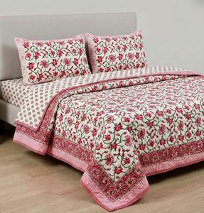 Auténticas Colchas de Algodón Puro Cosidas a Mano con Funda de Almohada Acolchada que Brindan un Aspecto Elegante. Compre Directamente del Proveedor a Precio de Mayoreo. - Product Image 1