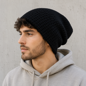 Gorro de Punto Estilo Hip Hop Coreano, Gorro de Invierno para Moda Urbana y Baile Callejero, para Hombres y Mujeres - Product Image 1